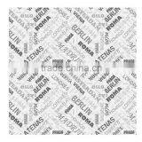 Printing Pvc Wallpaper, Cream Vintage Letters Wall Paper for Study Room , Fancy Wallcovering Dealer thumbnail-3