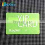 Color Printable Master Card Size Transparent Plastic Card