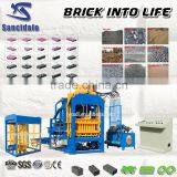 Fully Automatic Multi-function Concrete Block Machine, Brick Production Process thumbnail-1