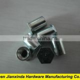 Steel hex rivets/zinc-plated