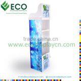 Customized Flexible Corrugated Display Cooler With PET Curtains