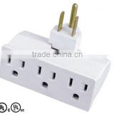 UL/CUL swivel outlet adapter current tap