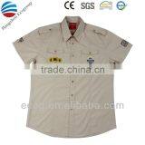 Polyeser and Cotton Custom Ladies Work Shirt