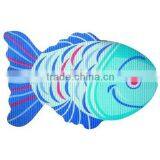 Variety Fish Shape Anti Slip Floor Rugs Vinyl Foam Fancy Bath Mats