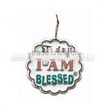Samples Are Available Customizable Vintage Style Decorative Metal Wall Plaque Yard Sign Holder thumbnail-2
