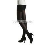 WONDQ Women's Control Top Medical Compression Trample Feet Stockings