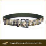 Factory Wholesale Custom High-grade Camo Canvas Military Style Belts thumbnail-3