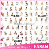 Ble Water Nail Sticker/water Transfer Nail Stickers/free Water Nail Stickers