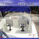 UF18 Fiberglass High Speed Small Cabin Outboard Engine Yacht Quality Choice Most Popular thumbnail-4