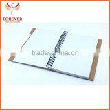 Wholsesale Custom Logo White Paper Notebook 17.7*13.0CM Eco Recycled Notebook With Eco Pen Hardware Cover Jotter thumbnail-2