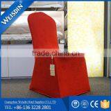 Ivory Polyester Banquet Chair Cover thumbnail-1