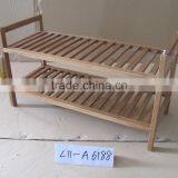 Hot Selling Creative Simple Designs Waterproof Wooden Shoe Rack thumbnail-4