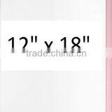 White Dye Sublimation Aluminum 12" X 18" Without Holes Blanks-Quantity Discounts Given thumbnail-1