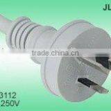 Australian SAA Power Cords 15A 250V AS 3112 Australian Plug DL3 4V-75 3X1.5mm2