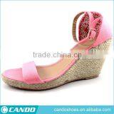 2016 Latest Product China Summer Wedge Sneakers Ladies Sandals thumbnail-1