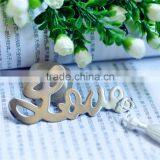 Wedding Gift "Words of Love" Silver-Finish Bookmark thumbnail-2