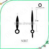 1 Pair of Heart Solid Brass Small Hands for Antique Vintage Clocks thumbnail-1