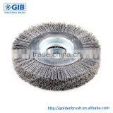 Wheel Brush, Abrasive Silicon Carbide Brush, Outside Diameter 130 mm