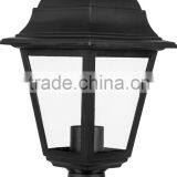 Outdoor Gate Pillar Light ,classic Plastic Garden Light,4pcs Glasses thumbnail-2