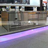 Four Drawers(L1602*D700*H546mm) Chef Base / Under Counter Chiller with Drawer