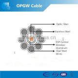 telecommunication outdoor direct bury double PE jacket armored underground fiber cable GYFTY53
