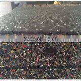 Chinese Cheap Price EPDM Granules Fireproof Tiles Rubber Floor for Residential and Gym thumbnail-2