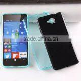 China Ultra Thin Transparent Clear Tpu Gel Silicone Back Cover Case for Microsoft Nokia Lumia 650 Case Express thumbnail-3
