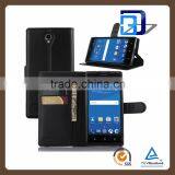 New Products 2016 Innovation Product Stand Wallet Lychee Leather Cover for ZTE Zmax 2 Z958 Z955L Case Mobile Accessories thumbnail-1