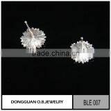 Wholesale Jewelry Artificial Flower Jewelry Earring From Jewelry Factory thumbnail-2