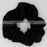 Zhejiang Manufacture Custom Top Quality Handmade Girl Soft Elastic Satin Fabric Hair Scrunchies
