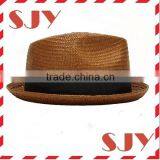 Cheap Wholesale Promotional Custom Printted Logo Straw Hats thumbnail-4