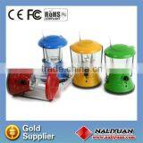 Hot Salse Led Lantern Shape fm Radio for Promotion