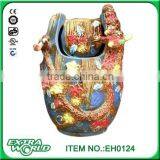Fish Tortoise Design Ceramic Room Water Fountain thumbnail-3