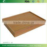 Solid Bamboo Tray With 5 Compartments thumbnail-3