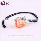 Scent Perfume Essential Oil Heart Shape Glass Vial Necklace Pendant thumbnail-4