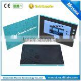 Printed Folding Media Advertising Video Greeting Card/video Brochure /lcd Video Card