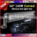Super Bright 20" Led Light Bar Offroad 120w Curved Led Light Bar