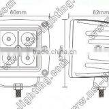 High Quality Construction Working Light,waterproof c Ree 16w Led Work Lamp,motorcycle Led Driving Lights thumbnail-4