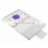 White Color 2 in 1 Design for Ipad Pro Wireless Bluetooth Keyboard Case thumbnail-3