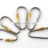 Various Durable Titanium Mini Quick Release Snap Hook and Loop thumbnail-3