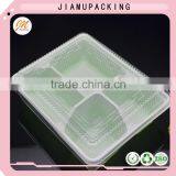 Eco Friendly Disposable Plastic Bento Box, Four Compartments Bento Packing Box thumbnail-4