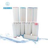 10" Slim Polyester Cellulose Pleated Filter Cartridge,Pleated Filter Cartridge for Swimming Pool and Spa