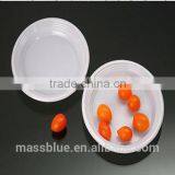 Disposable Plastic Plate Trays, 8.5" 3 Division Plate
