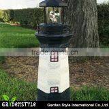 Polyresin Light Tower Sculpture Large Outdoor Christmas Lights thumbnail-3