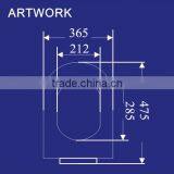 Soft Close Durable Hygienic UF Urea Toilet Seat for Shower Room-129 thumbnail-6