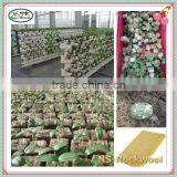 High Quality Basalt Fiber Materials Gardening & Hydroponics System & Insulation Rockwool Cubes Rockwool Board