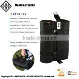 Set of 4 LARGE Canopy Weight Bags - FREE Hurricane Straps - Heavy Duty thumbnail-2