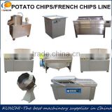 high qualtiy semi-automatic /full automatic Potato chips production line with factory price