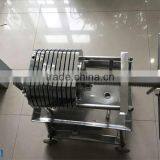 High Configuration and Low Price DZCR Series Stainless Steel Plate and Frame Filter Plate Filter Press Supplier thumbnail-1