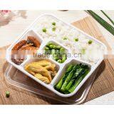 Plastic Takeaway Microwave pp Biodegradable Tableware 5 Compartments Food Container thumbnail-2